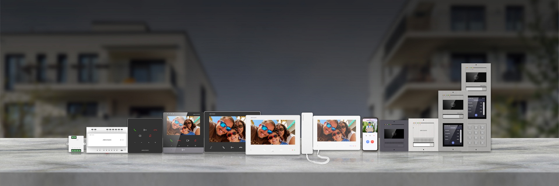 2-Wire HD Video Intercom System for Residential Buildings